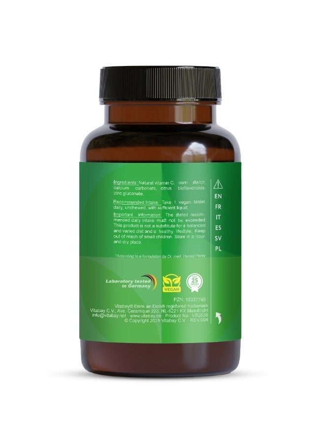 Vitabay Vitamin C 1000 mg + Zinc - 200 vegan tablets - Image 4